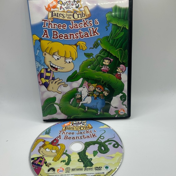 Rugrats DVD, tested and working. 2 movies. Nickelodeon, cartoon, kids movies - Picture 2 of 5